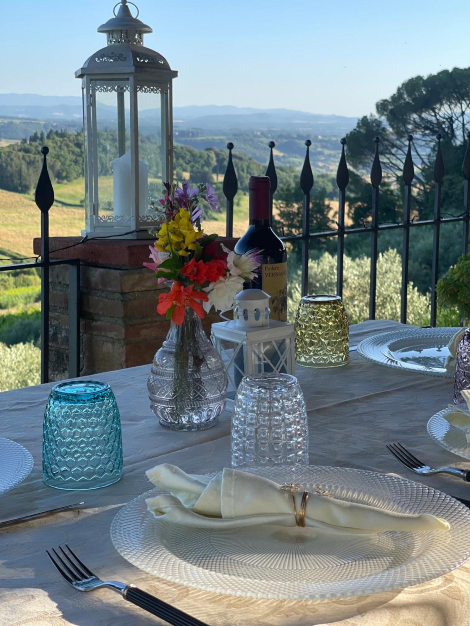 Agriturismo Vernianello Поджибонси Экстерьер фото